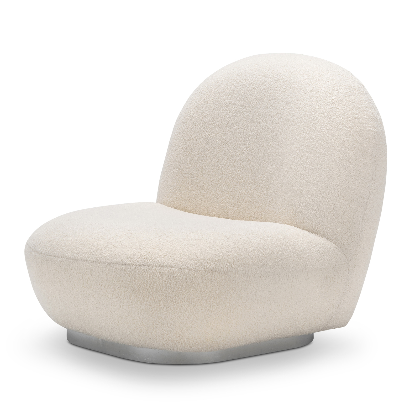 Boucle shop lounge chair