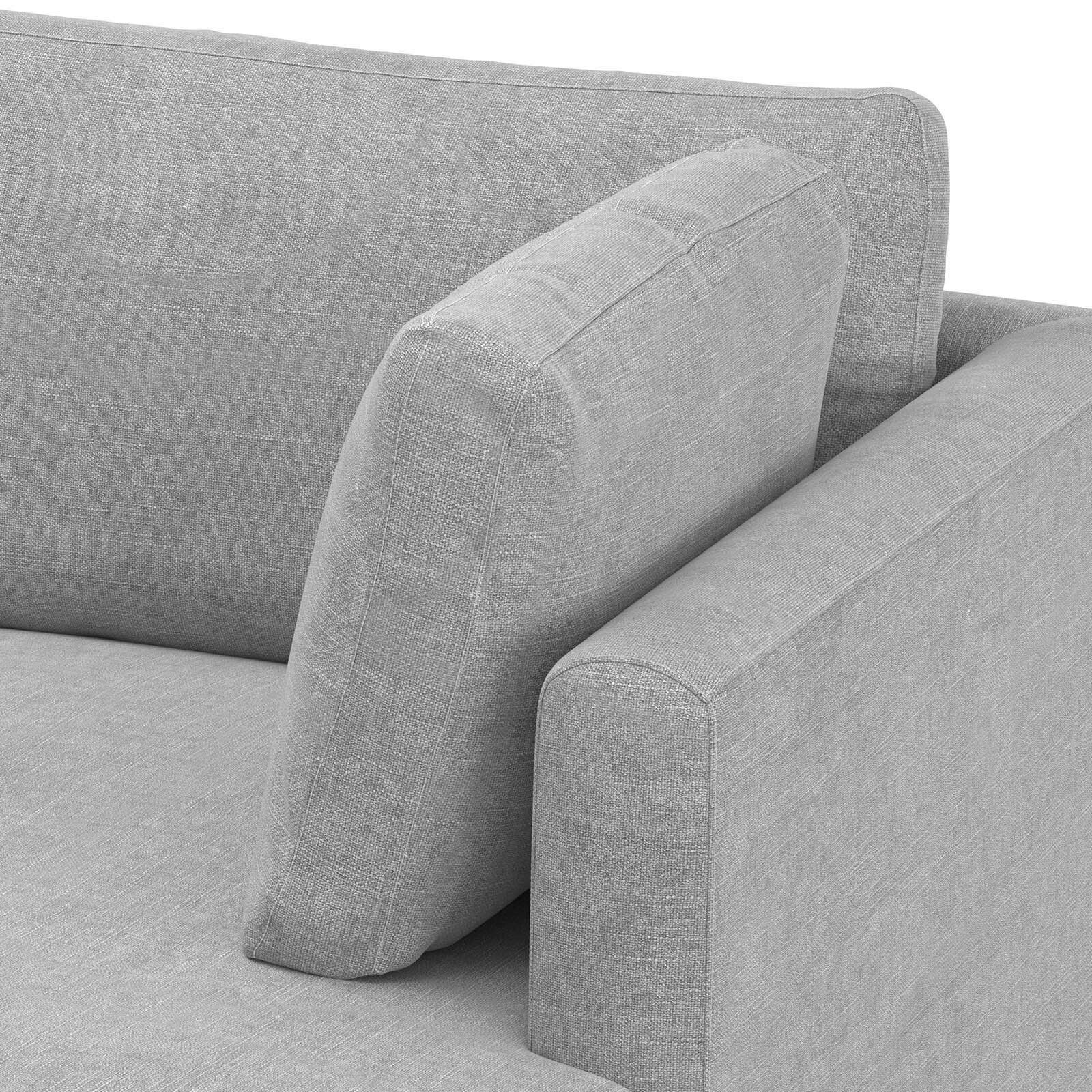 Alex Chaise Sectional Sofa in Dove Grey L3 Home