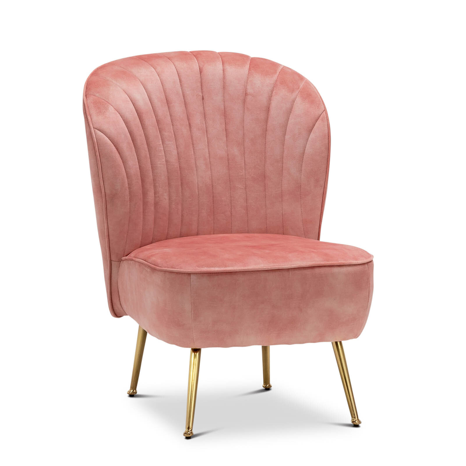 Shell Velvet Slipper Accent Chair Shell Velvet Slipper Accent Chair