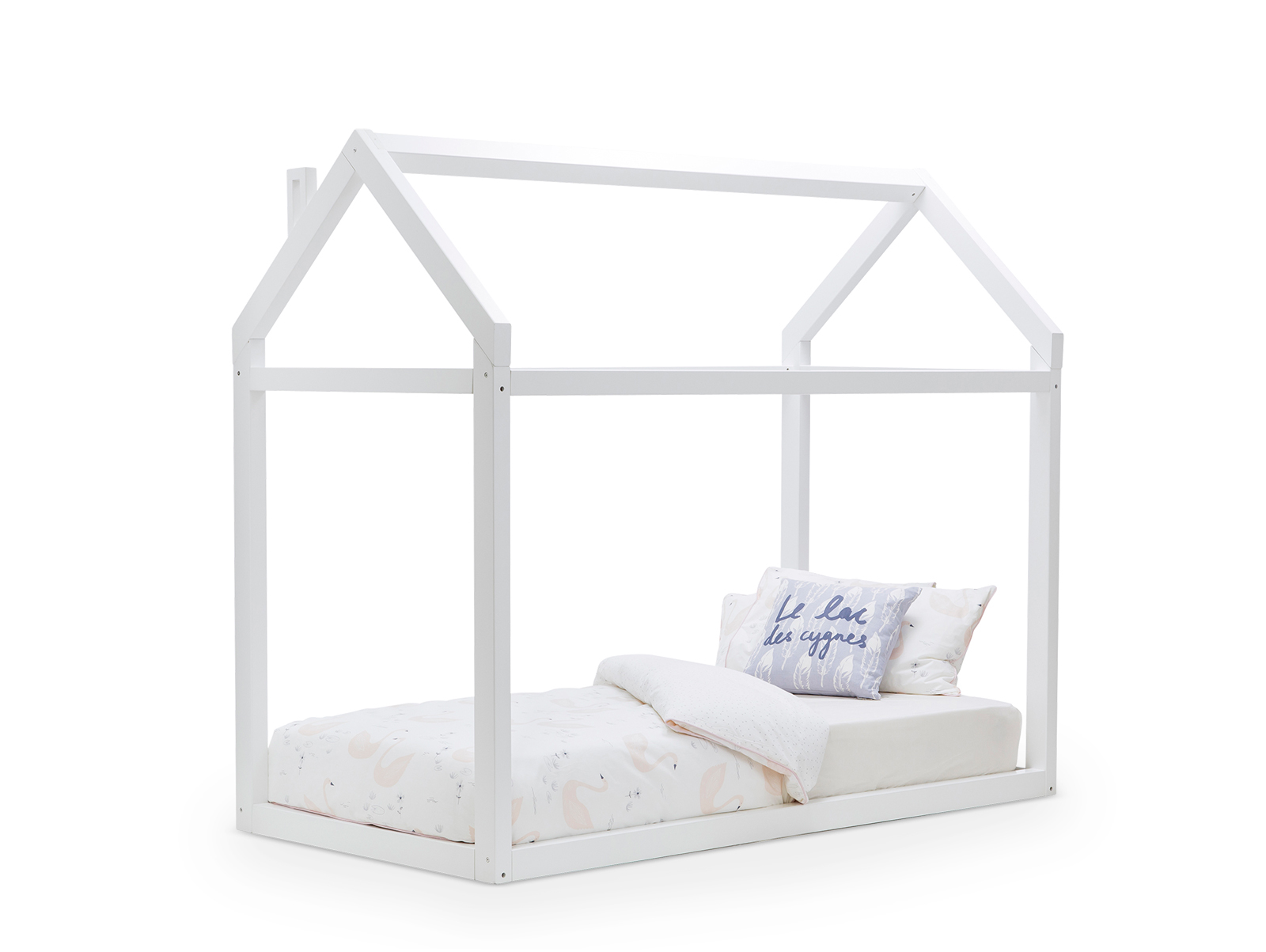 kids single house bed