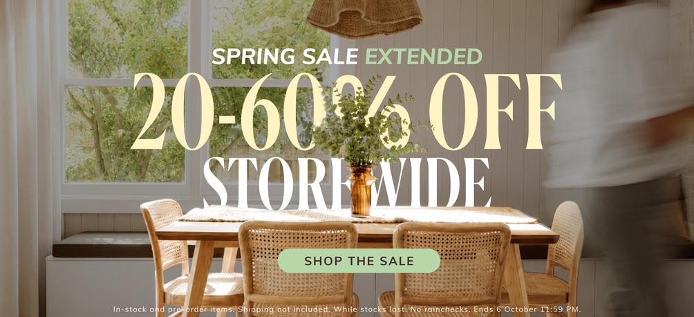 Spring Sale Extended 20-60% Off Storewide