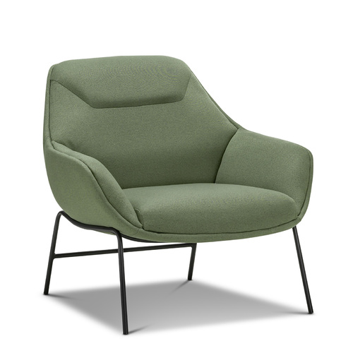 Mii Occasional Lounge Chair, Moss Green