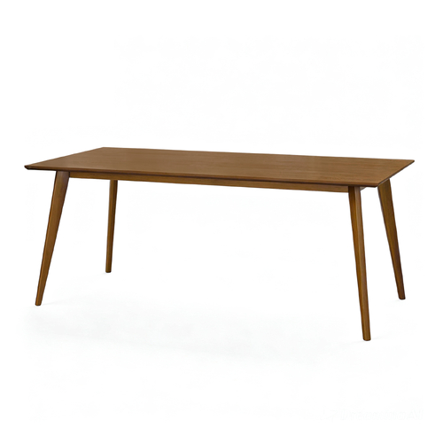 Bruno 180cm Dining Table, Brown Oak
