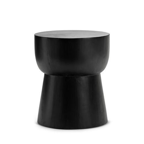 Corky Replica Eggcup Stool, Black