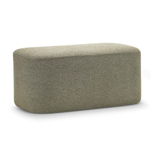 Podd Ottoman Bench Stool, Moss Green