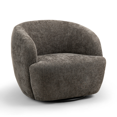 Cuddle Swivel Armchair, Mocha Brown