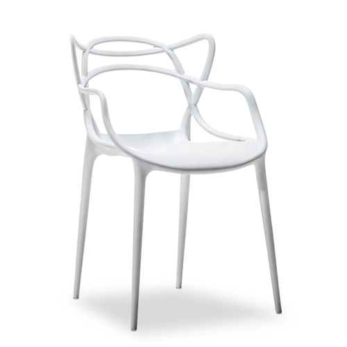 Replica Philippe Starck Masters Chairs, White (Set of 4)