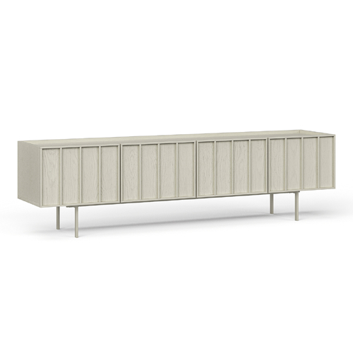 Linea 200cm TV Entertainment Unit, Putty