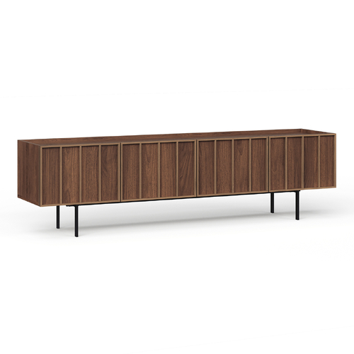 Linea 200cm TV Entertainment Unit, Light Walnut