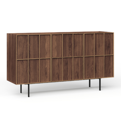 Linea 160cm Sideboard Cabinet, Light Walnut
