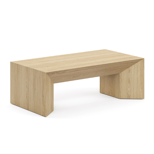 Edje 130cm Oak Coffee Table, Natural
