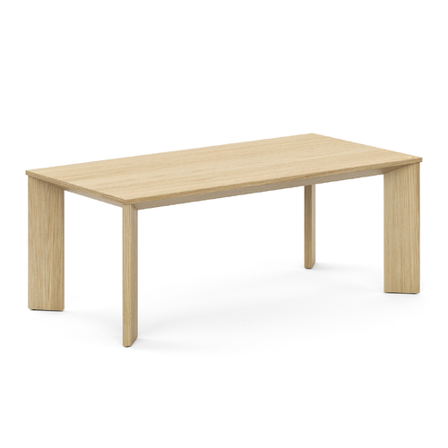 Edje 200cm Oak Dining Table, Natural
