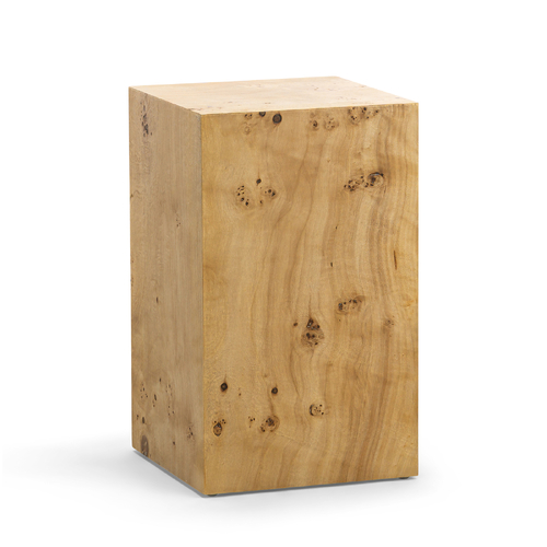 Calix Burl Plinth Small, Natural