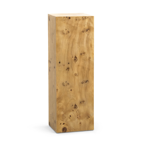 Calix Burl Plinth Large, Natural