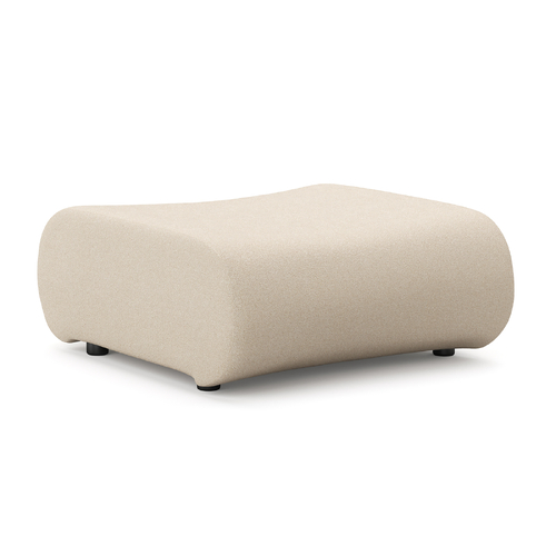 Cavo Ottoman, Ecru Micro Bouclé