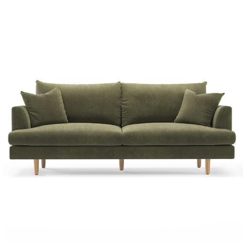 Byron 3 Seater Sofa, Wattle Green