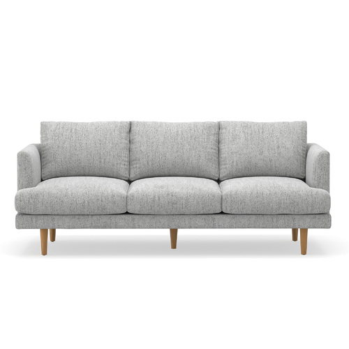 Jaspa 3 Seater Sofa, Granite Grey
