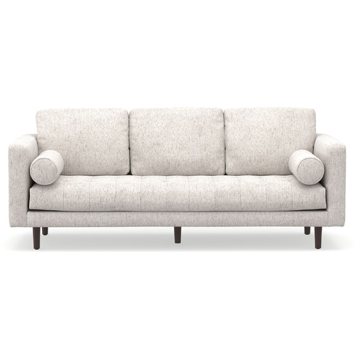 Kirra 3 Seater Sofa, Bone Linen